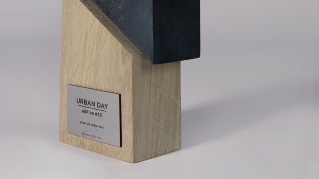 Trophee en bois
